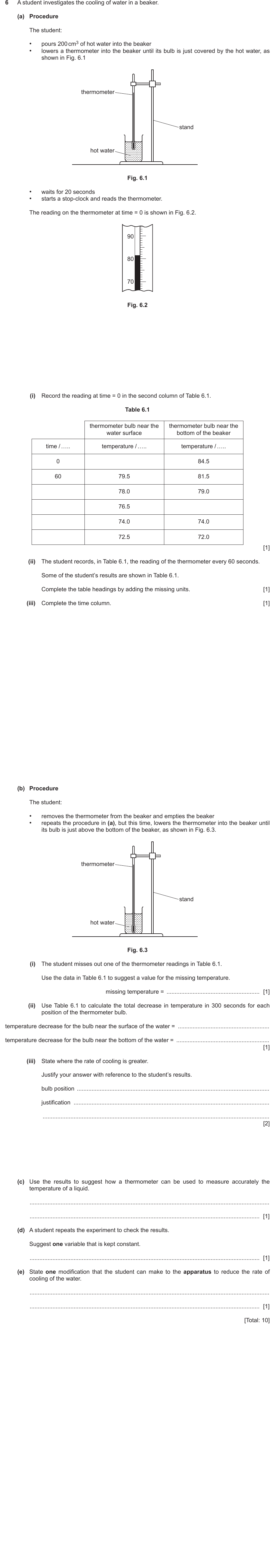 IGCSE 0654 March 2022 Paper 62 Question 6 — Ionic bonding