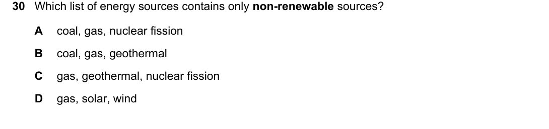 IGCSE 0654 March 2024 Paper 22 Question 30 — Energy resources
