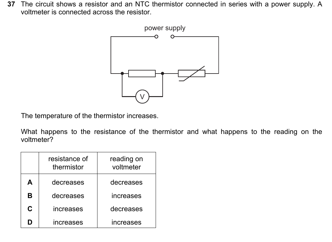 IGCSE 0654 March 2024 Paper 22 Question 37 — Electric circuits