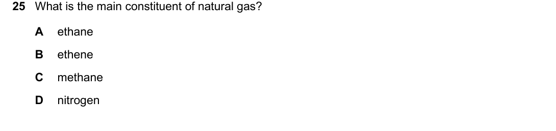 IGCSE 0654 March 2025 Paper 22 Question 25 — Alkanes & alkenes