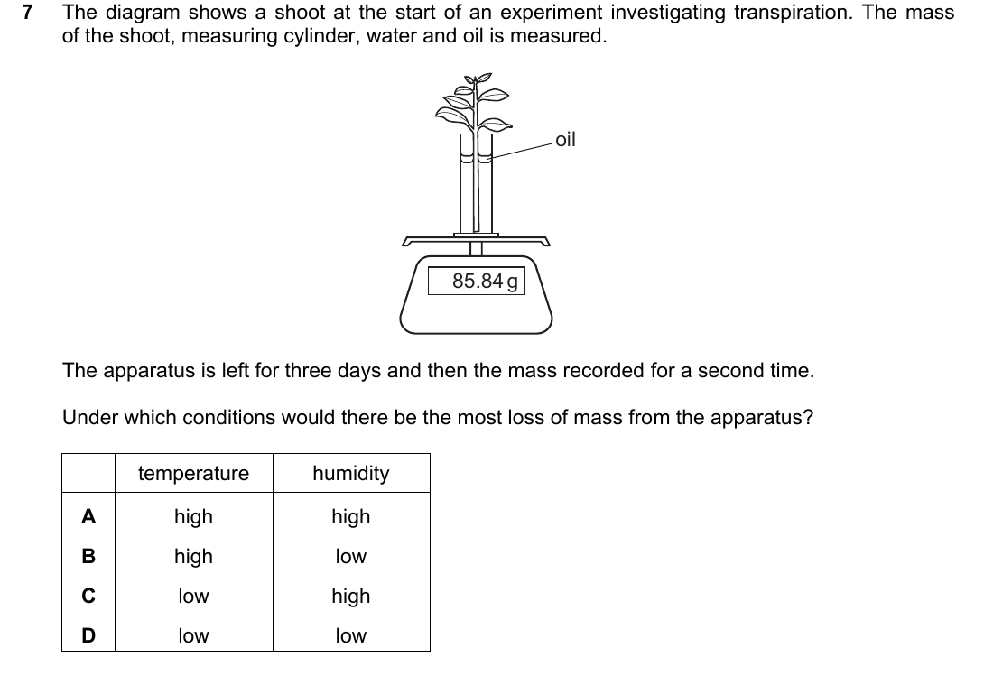 IGCSE 0654 May/June 2023 Paper 12 Question 7 — Physical quantities & measurement