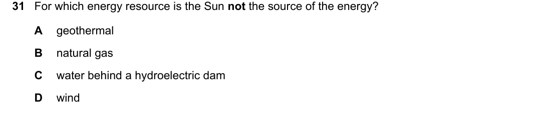 IGCSE 0654 May/June 2024 Paper 21 Question 31 — Energy resources