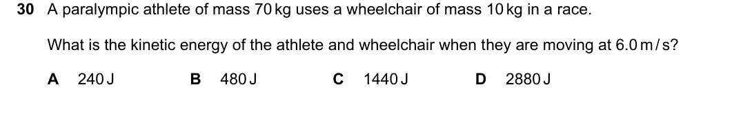 IGCSE 0654 May/June 2024 Paper 22 Question 30 — Energy stores & transfers
