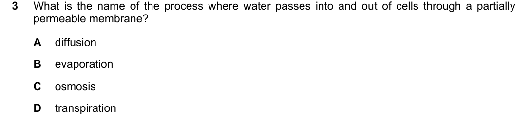 IGCSE 0654 May/June 2025 Paper 11 Question 3 — Osmosis