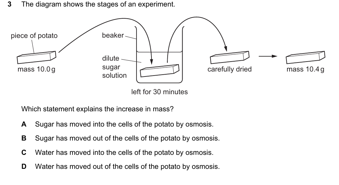 IGCSE 0654 May/June 2025 Paper 12 Question 3 — Osmosis