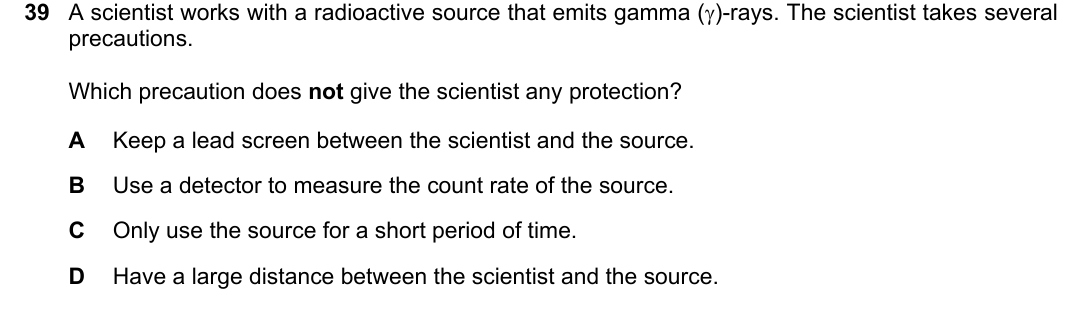 IGCSE 0654 May/June 2025 Paper 13 Question 39 — Physical quantities & measurement