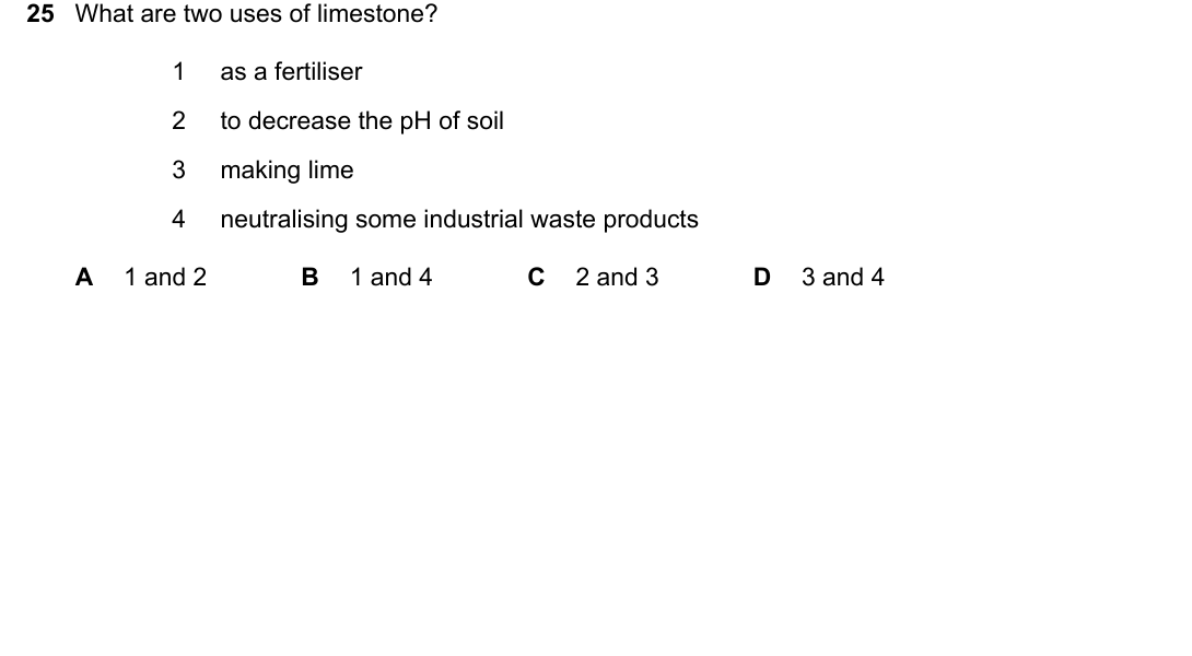 IGCSE 0654 Oct/Nov 2024 Paper 12 Question 25 — Mineral needs of plants