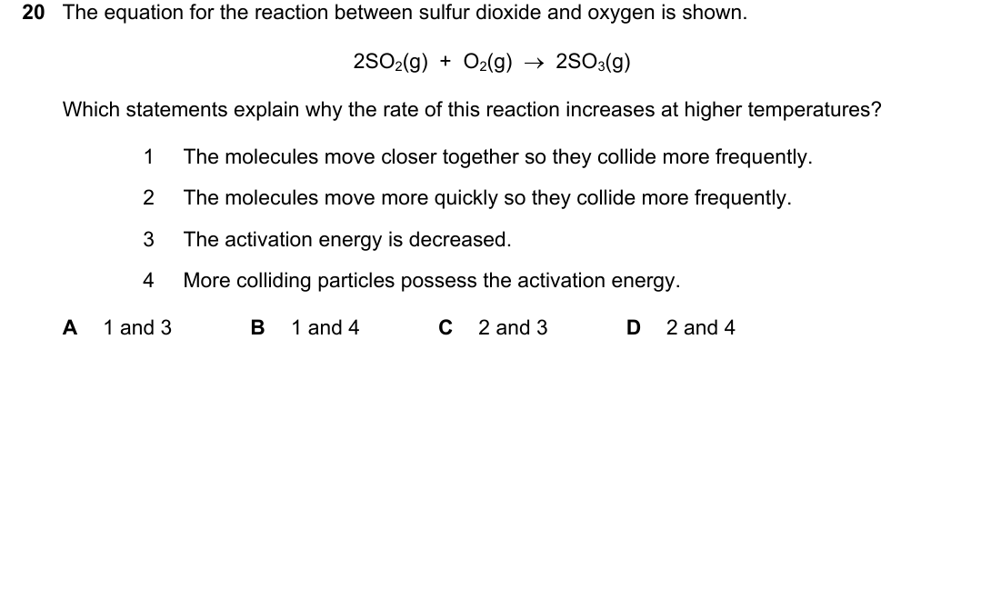 IGCSE 0654 Oct/Nov 2024 Paper 21 Question 20 — Air quality & the atmosphere
