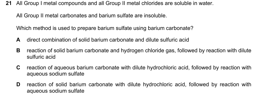 IGCSE 0654 Oct/Nov 2024 Paper 21 Question 21 — Group I alkali metals