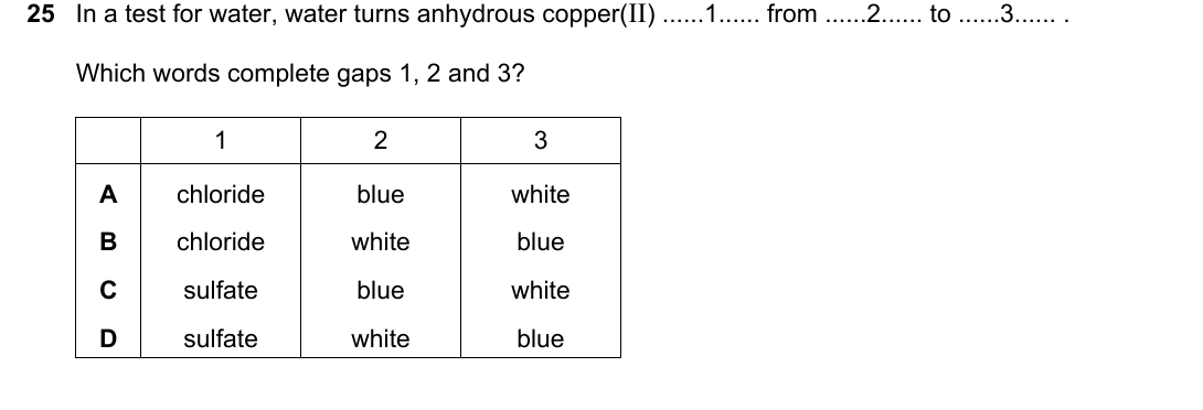 IGCSE 0654 Oct/Nov 2024 Paper 21 Question 25 — Water