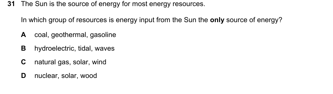 IGCSE 0654 Oct/Nov 2024 Paper 21 Question 31 — Energy resources
