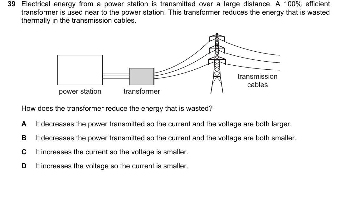 IGCSE 0654 Oct/Nov 2024 Paper 22 Question 39 — Work & power
