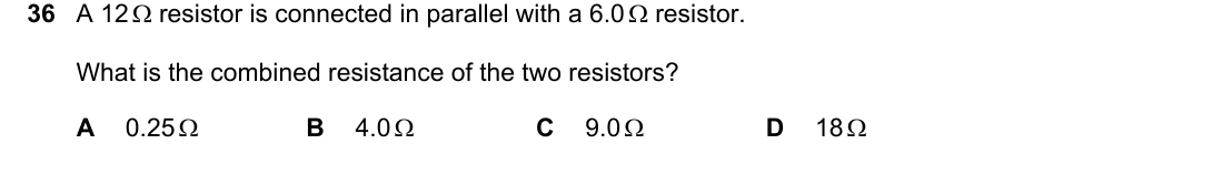IGCSE 0654 Oct/Nov 2024 Paper 23 Question 36 — Electric circuits