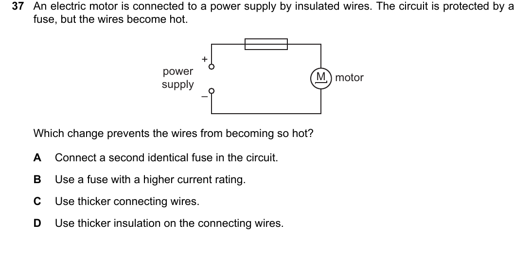 IGCSE 0654 Oct/Nov 2024 Paper 23 Question 37 — Electrical safety
