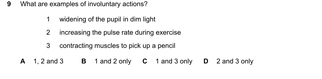 IGCSE 0654 Oct/Nov 2024 Paper 23 Question 9 — The eye