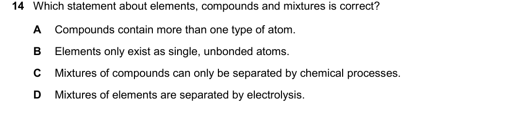 IGCSE 0654 Oct/Nov 2025 Paper 11 Question 14 — Electrolysis