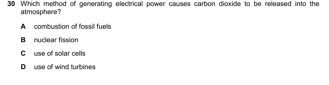 IGCSE 0654 Oct/Nov 2025 Paper 11 Question 30 — Energy resources