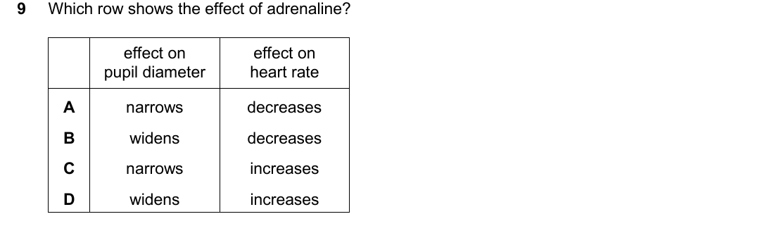 IGCSE 0654 Oct/Nov 2025 Paper 13 Question 9 — The eye