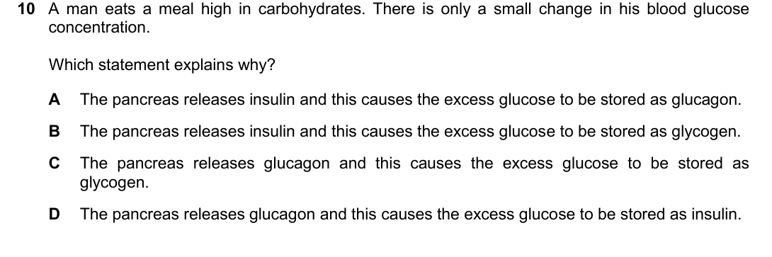 IGCSE 0654 Oct/Nov 2025 Paper 21 Question 10 — Hormones