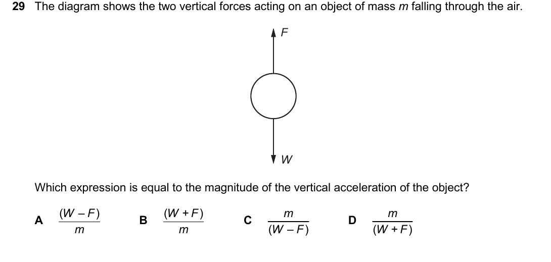 IGCSE 0654 Oct/Nov 2025 Paper 21 Question 29 — Speed, velocity & acceleration