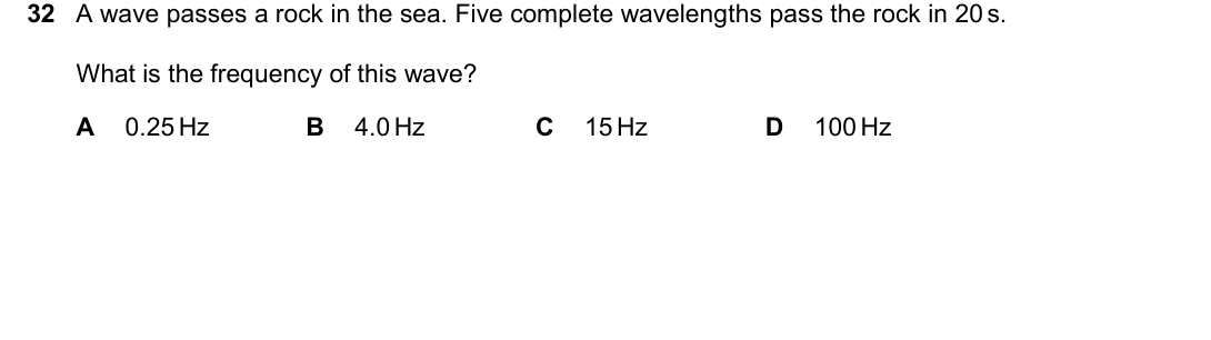 IGCSE 0654 Oct/Nov 2025 Paper 21 Question 32 — General properties of waves