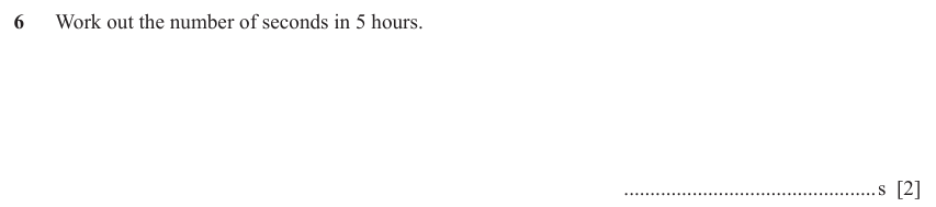 IGCSE Mathematics 0580 March 2023 Paper 12 Question 6 – Numbers, The four rules, 2 marks