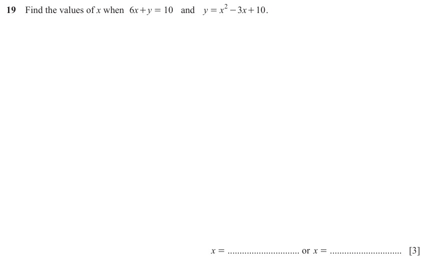 IGCSE Mathematics 0580 March 2023 Paper 22 Question 19 – Numbers, The four rules, 3 marks