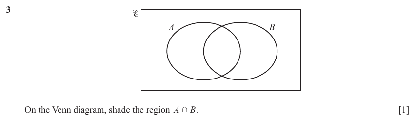 IGCSE Mathematics 0580 March 2023 Paper 22 Question 3 – Algebra, Inequalities, 1 marks