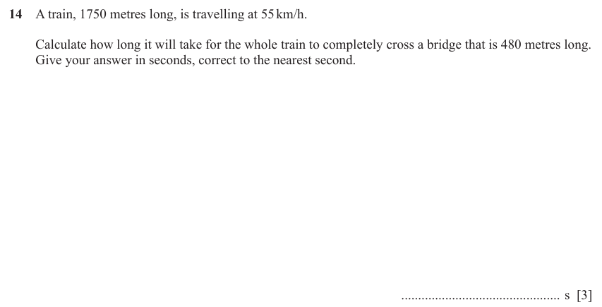 IGCSE Mathematics 0580 March 2024 Paper 22 Question 14 – Numbers, Bounds, 3 marks