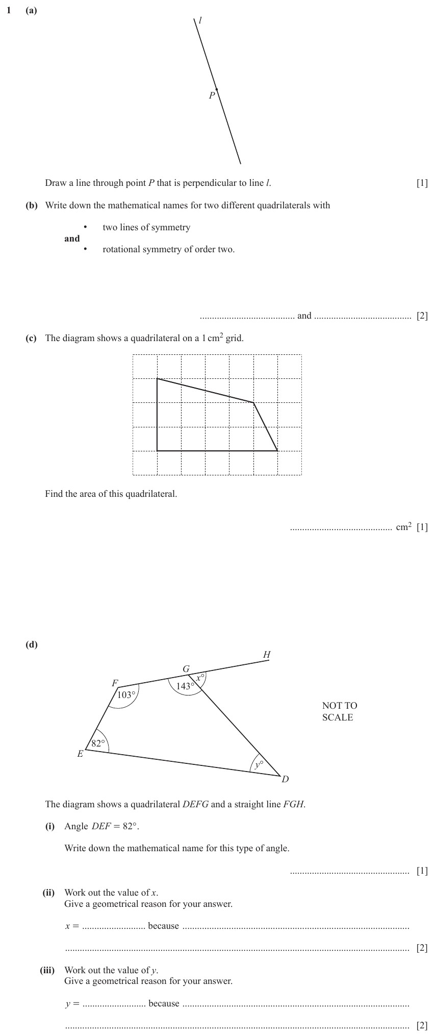 IGCSE Mathematics 0580 March 2024 Paper 32 Question 1 – Numbers, The four rules, 9 marks