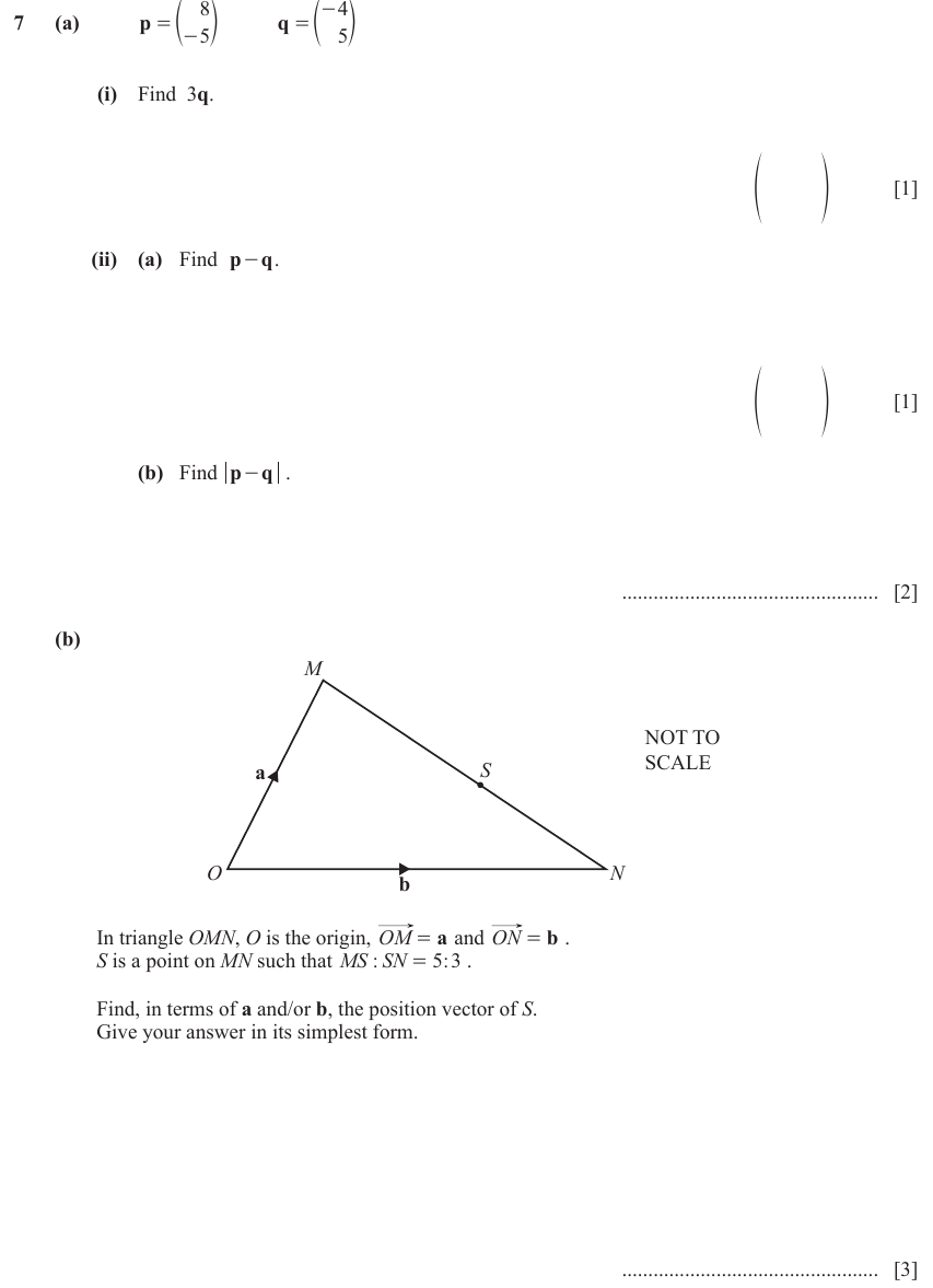 IGCSE Mathematics 0580 March 2024 Paper 42 Question 7 – Probability, General, 7 marks