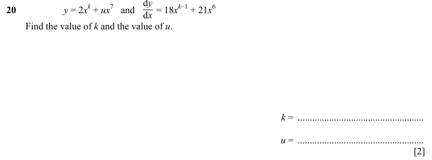 IGCSE Mathematics 0580 Specimen 2025 Paper 41 Question 20 – Numbers, The four rules, 2 marks