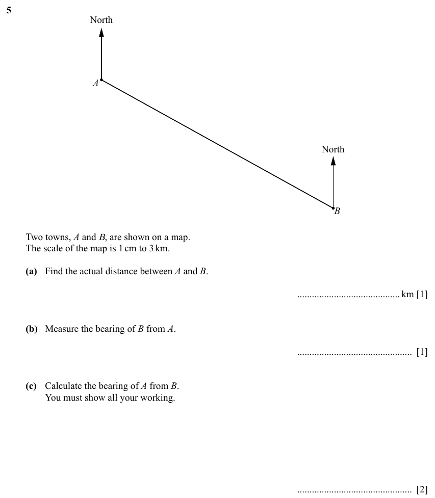 IGCSE Mathematics 0580 Specimen 2025 Paper 41 Question 5 – Numbers, The four rules, 4 marks