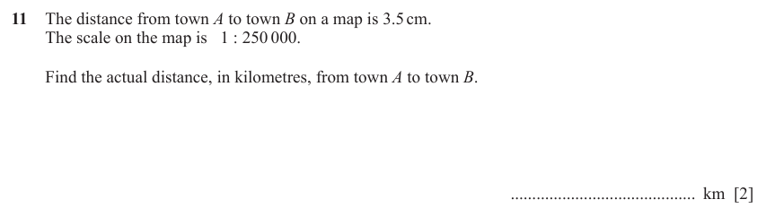 IGCSE Mathematics 0580 May/June 2023 Paper 12 Question 11 – Numbers, The four rules, 2 marks