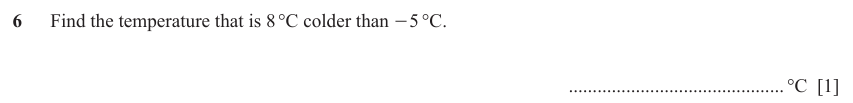 IGCSE Mathematics 0580 May/June 2023 Paper 12 Question 6 – Numbers, The four rules, 1 marks
