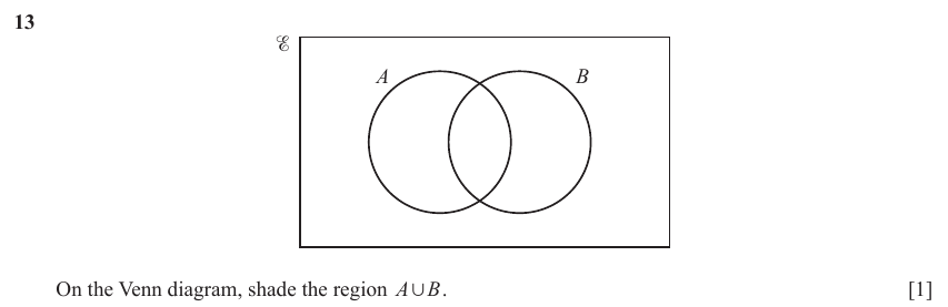 IGCSE Mathematics 0580 May/June 2024 Paper 12 Question 13 – Algebra, Inequalities, 1 marks