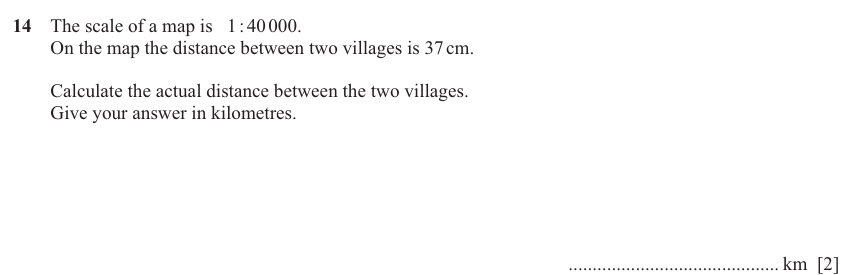 IGCSE Mathematics 0580 May/June 2024 Paper 13 Question 14 – Numbers, The four rules, 2 marks