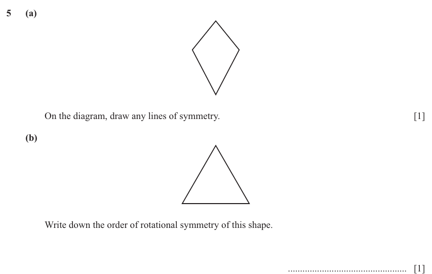 IGCSE Mathematics 0580 May/June 2024 Paper 13 Question 5 – Numbers, The four rules, 2 marks