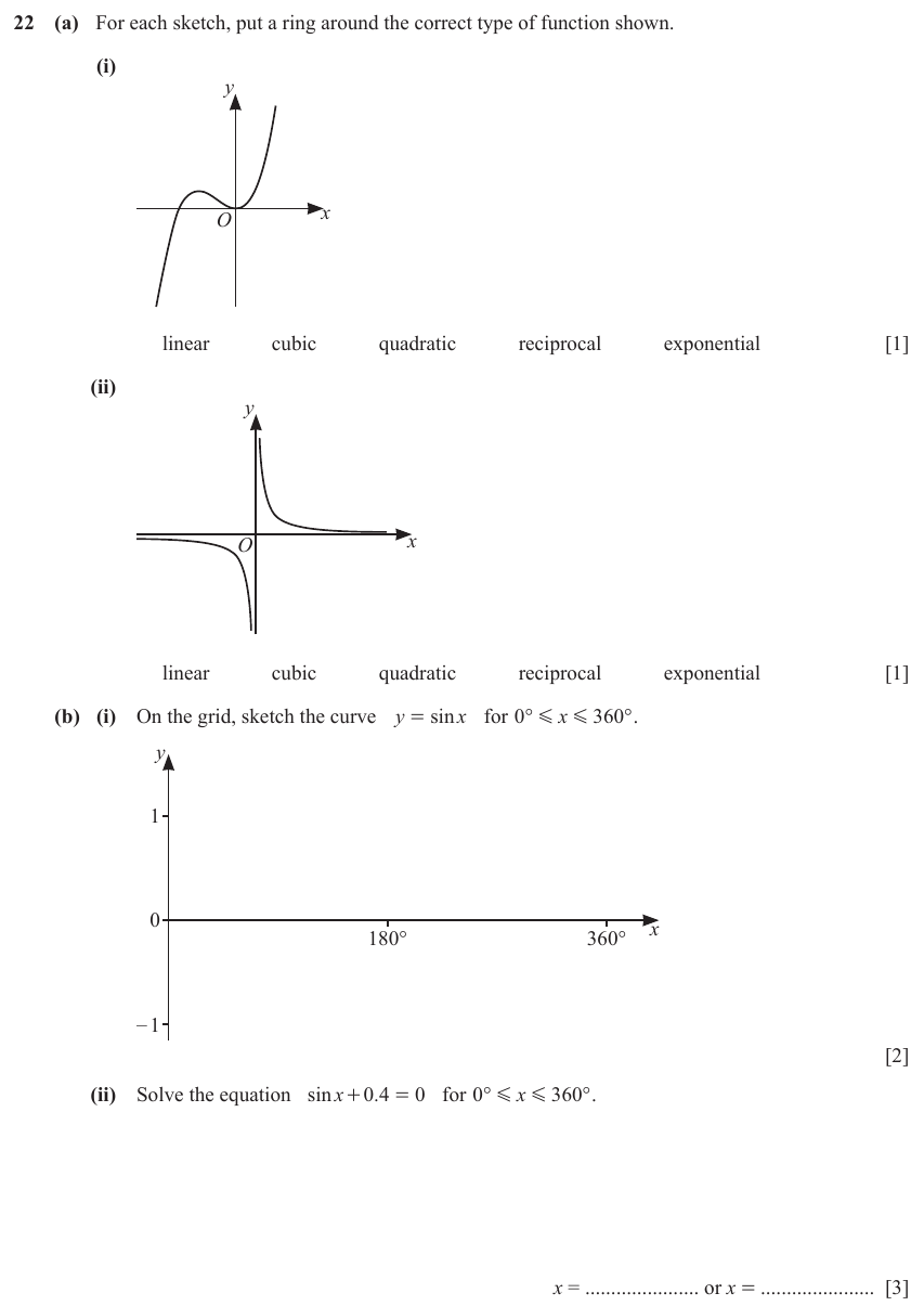 IGCSE 0580 Jun 2024 Paper 22 Question 22 — Operations with fractions (non calculator) (Extended, 7 marks)