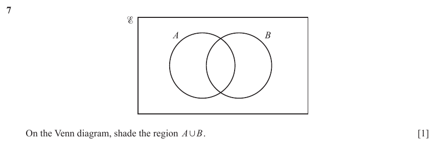 IGCSE Mathematics 0580 May/June 2024 Paper 22 Question 7 – Algebra, Inequalities, 1 marks