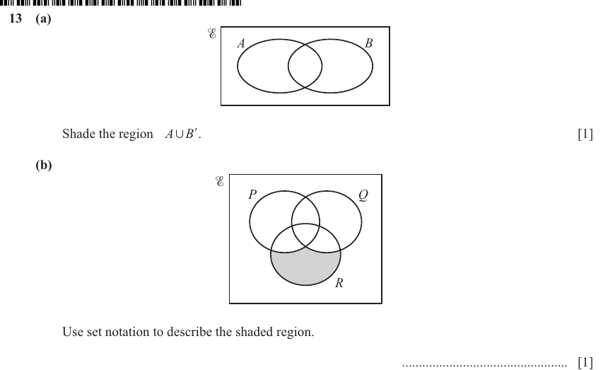 IGCSE Mathematics 0580 May/June 2024 Paper 23 Question 13 – Algebra, Inequalities, 2 marks