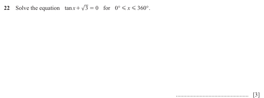IGCSE Mathematics 0580 May/June 2024 Paper 23 Question 22 – Algebra, Basic algebra, 3 marks