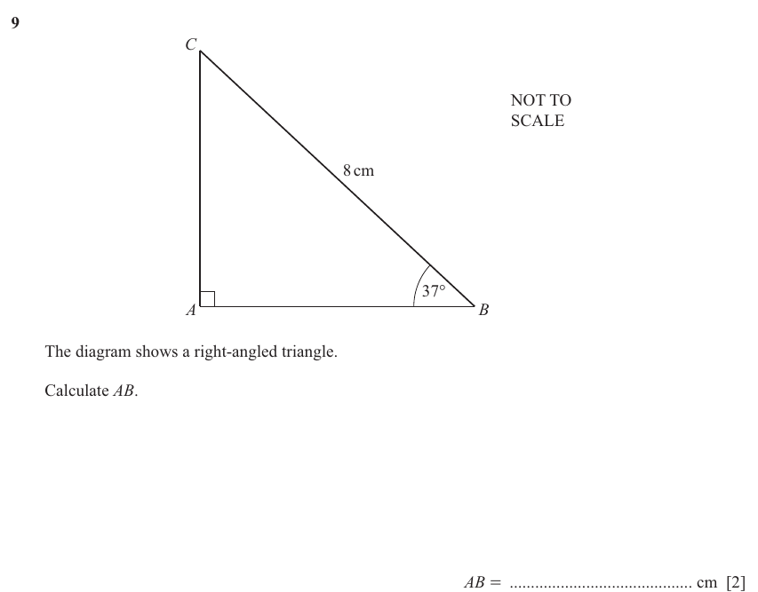 IGCSE Mathematics 0580 May/June 2024 Paper 23 Question 9 – Vectors, Vectors (basic), 2 marks