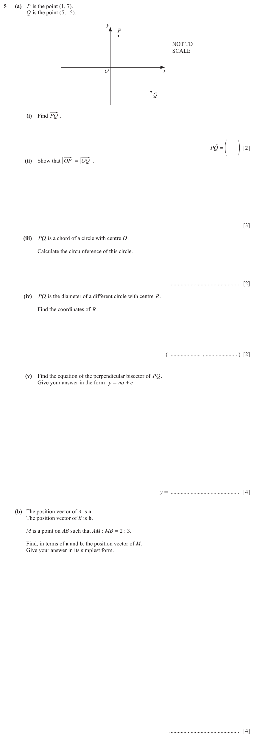 IGCSE Mathematics 0580 May/June 2024 Paper 41 Question 5 – Probability, General, 17 marks