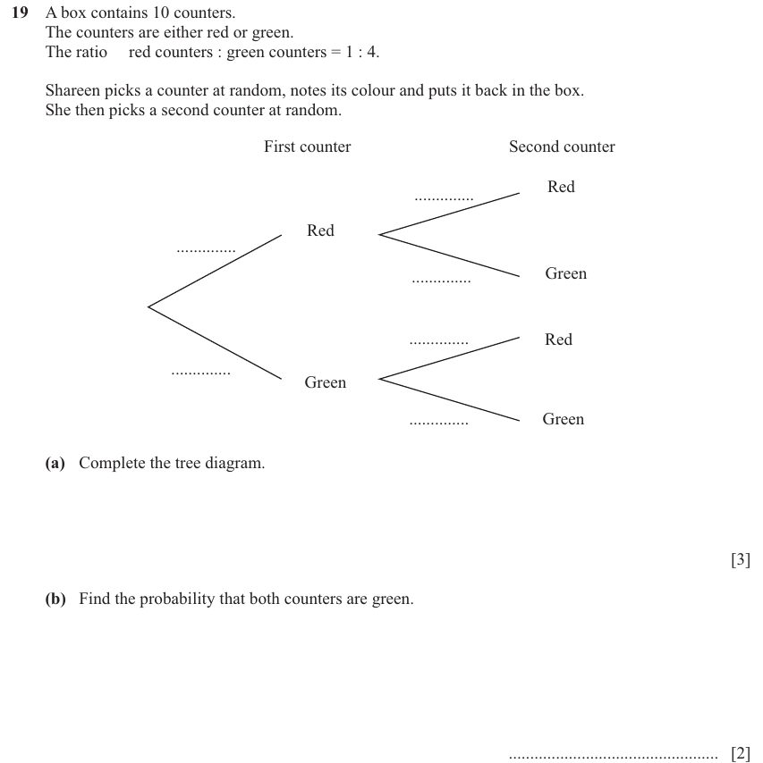 IGCSE 0580 Jun 2025 Paper 11 Question 19 — General (Core, 5 marks)