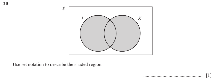 IGCSE Mathematics 0580 May/June 2025 Paper 12 Question 20 – Numbers, The four rules, 1 marks