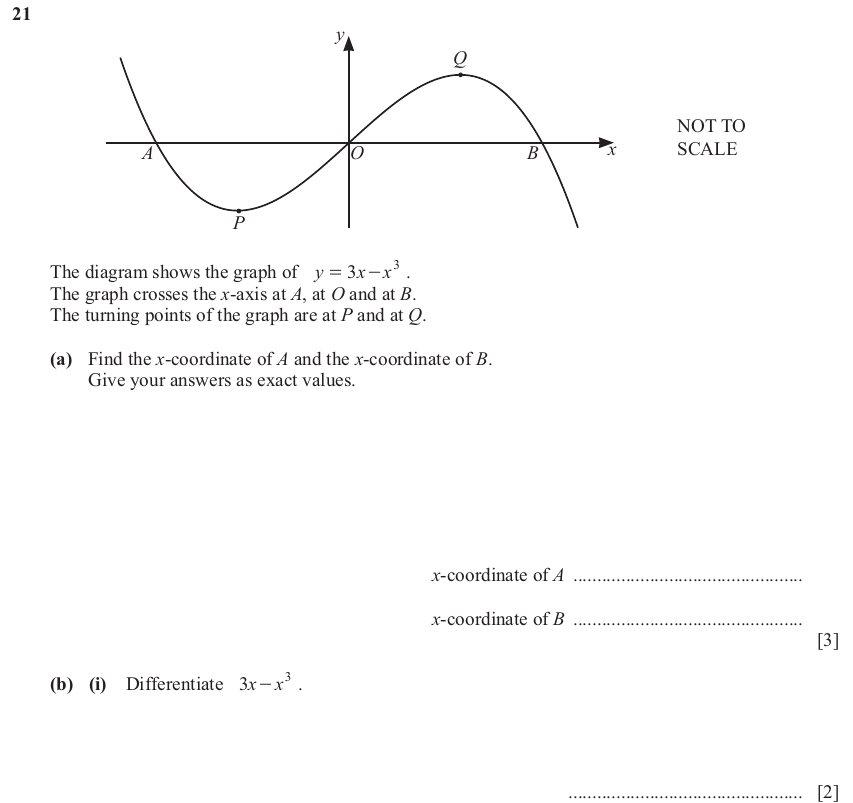 IGCSE 0580 Jun 2025 Paper 22 Question 21 — Cartesian coordinates (2D) (Extended, 9 marks)