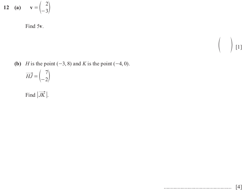 IGCSE Mathematics 0580 May/June 2025 Paper 23 Question 12 – Numbers, The four rules, 5 marks
