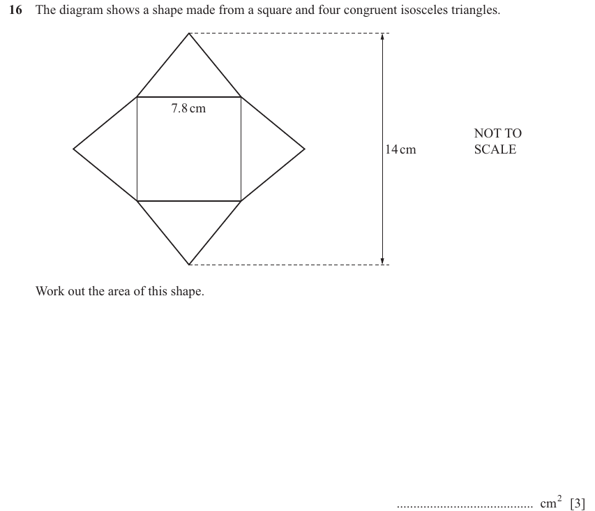 IGCSE 0580 Jun 2025 Paper 31 Question 16 — Congruent shapes (Core, 3 marks)