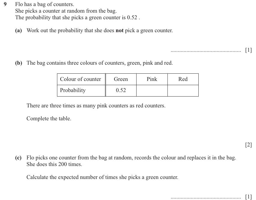 IGCSE 0580 Jun 2025 Paper 32 Question 9 — General (Core, 4 marks)